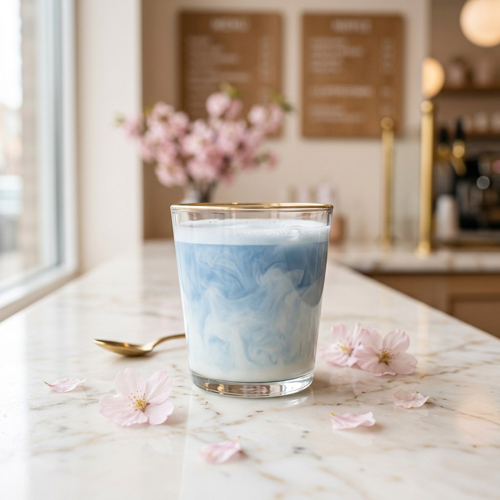 Cloud Puff — Vanilla steamer with oat milk, honey, and a cloud of whipped cream.