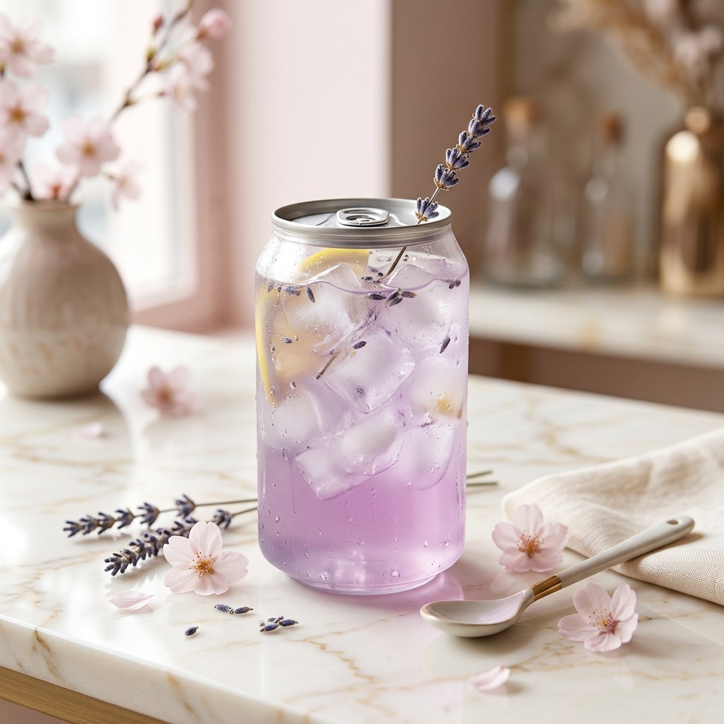 Lavender Lemonade — Lavender syrup and fresh lemon. Calming and beautiful.