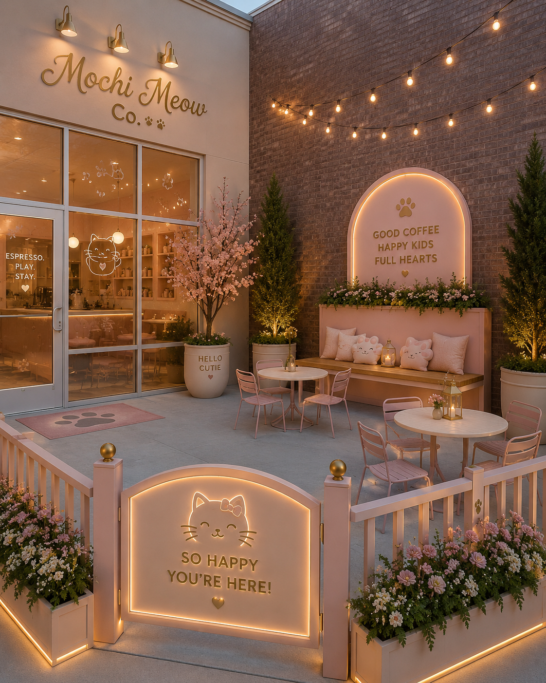 The Mochi Meow Co. brand experience