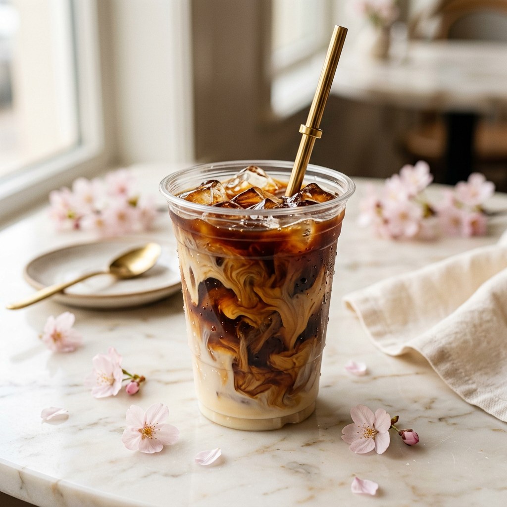 Vietnamese Iced Coffee — Bold dark roast espresso poured over sweetened condensed milk and ice. Rich, sweet, and unforgettable.