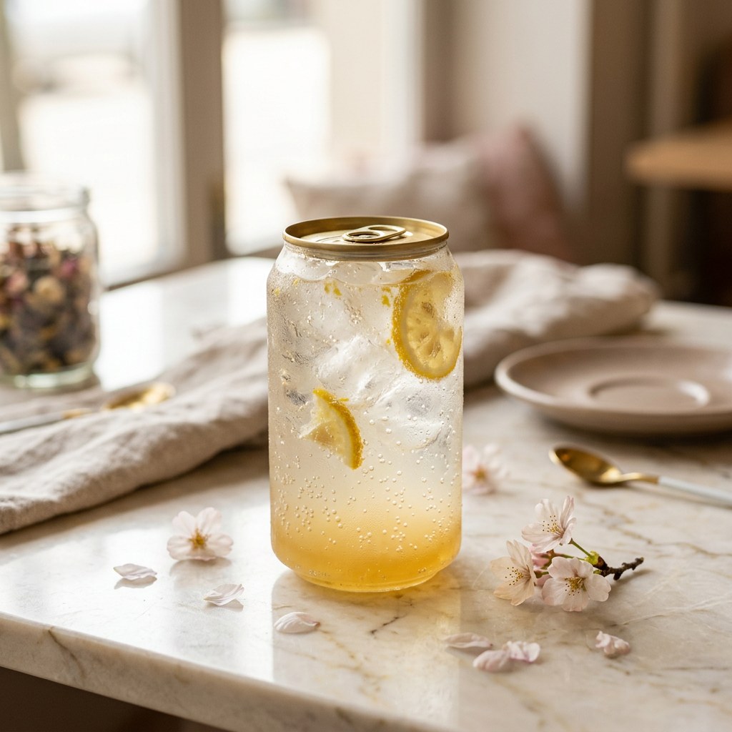 Yuzu Lemonade — Japanese yuzu citrus and fresh lemon. Floral, bright, and elegant.
